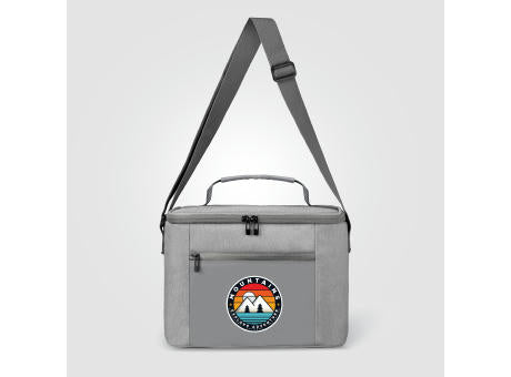 City Pack 600D rPET Kühltasche mit Reißverschlu10 L