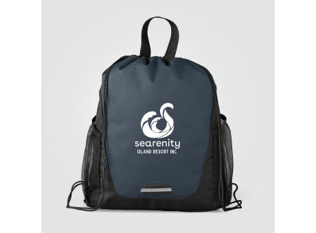 Jotun Rucksack aus recyceltem Polyester mit Seitentaschen und Kordelzug - 10 L