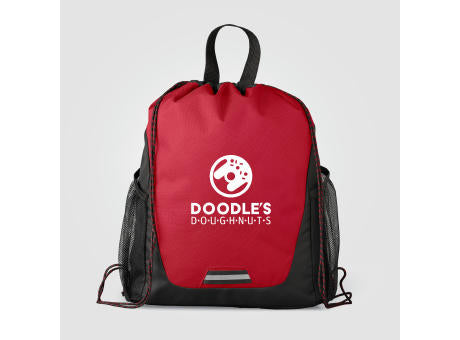 Jotun Rucksack aus recyceltem Polyester mit Seitentaschen und Kordelzug - 10 L