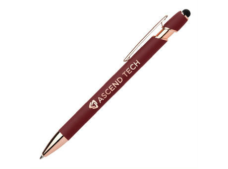 Prince Softy Roségold Executive Kugelschreiber - m/Stylus