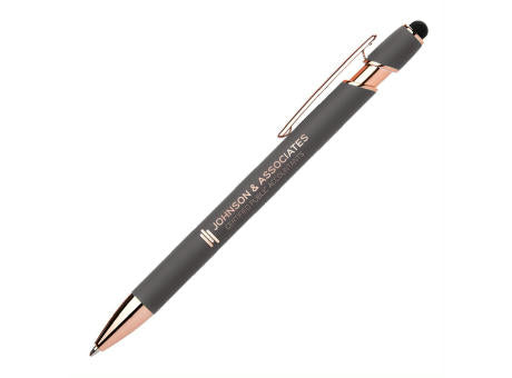 Prince Softy Roségold Executive Kugelschreiber - m/Stylus