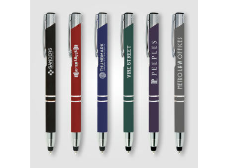 Crosby Metall Kugelschreiber - m/ Stylus unten