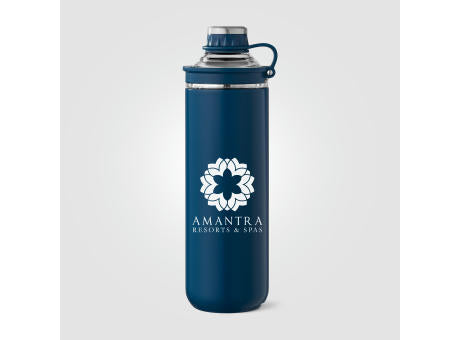Oasis Recycling-Edelstahlflasche mit Verschluss-Griff - 680 ml