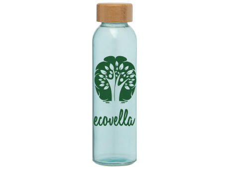 Alpine - 500 ml Glasflasche mit Bambus-Deckel