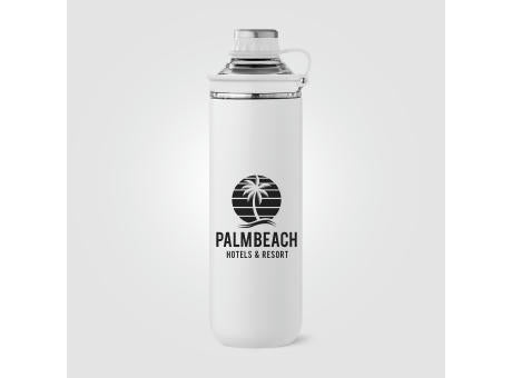 Oasis Recycling-Edelstahlflasche mit Verschluss-Griff - 680 ml