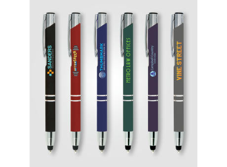 Crosby Metall Kugelschreiber - m/ Stylus unten
