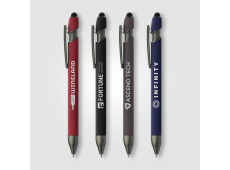 Prince Gunmetal Kugelschreiber - m/Stylus