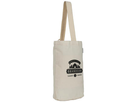 Weintasche aus recycelter Baumwolle (225 g/m²)