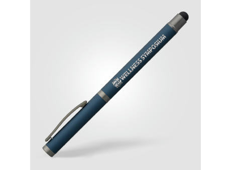 Bowie Gelschreiber mit Stylus aus recyceltem Aluminium