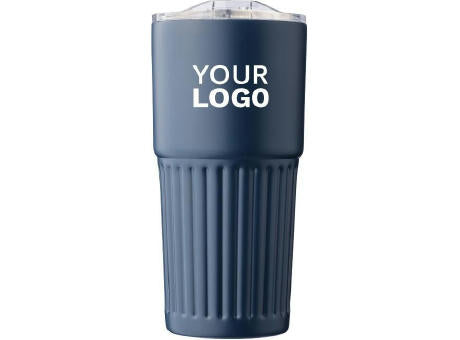 Recycelter Edelstahl-Trinkbecher mit doppelter Wand (500 ml) Kael