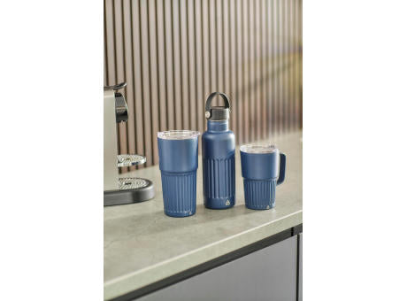 Recycelter Edelstahl-Trinkbecher mit doppelter Wand (500 ml) Kael