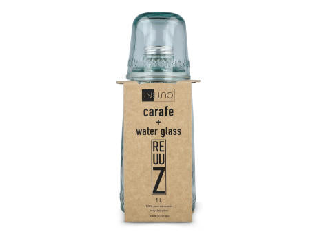 InSideOut Recyceltes Glas-Getränkeset ReuuZ 1 l