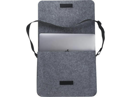 Laptoptasche Layla | Recycelter Filz | 15 Zoll | Klettverschluss