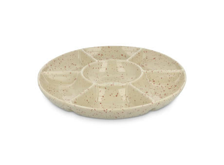 Sagaform Ditte Keramik-Servierplatte rund 26 cm
