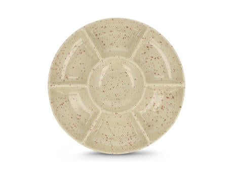 Sagaform Ditte Keramik-Servierplatte rund 26 cm