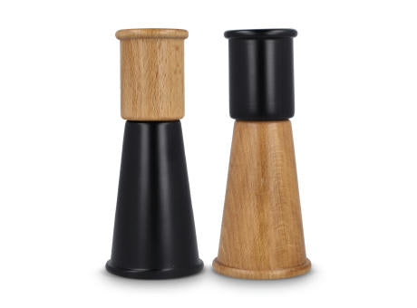 Sagaform "Gurken" Salz- und Pfeffermühle Set klein, 15 cm