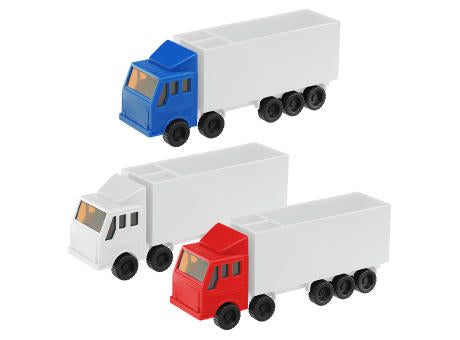 Zettelbox mit Köcher "LKW"