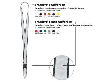 Schlüsselband/Lanyard "Satin"