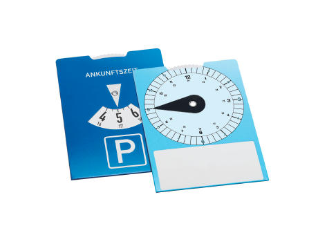 Kartonparkscheibe "Pendler"