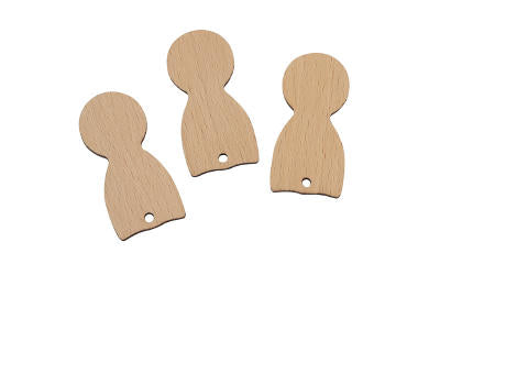 Einkaufswagenlöser Holz