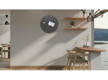 Schallabsorber rund ø 45 x 3 cm anthrazit | Made in Germany