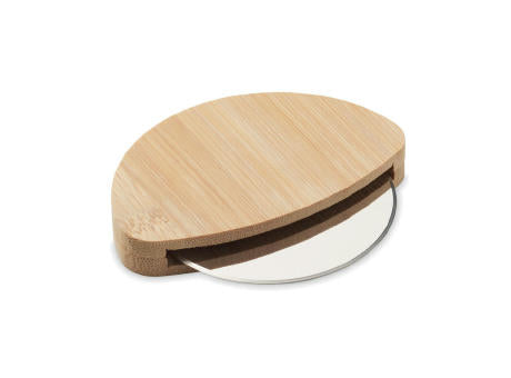 Pizzaschneider Bambus