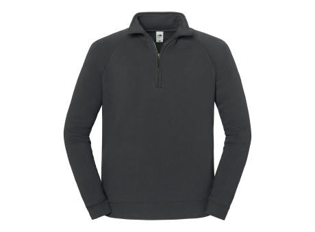 622880, Iconic Premium Zip Neck Sweat, Fruit of the Loom