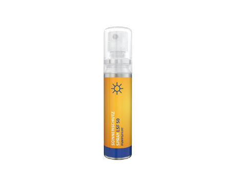 20 ml Spray - Sonnenschutzspray LSF 50 - Body Label