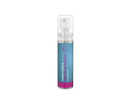 20 ml Spray - Smartphone & Arbeitsplatz-Reiniger - Body Label