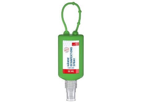 50 ml Bumper rot - Hände-Desinfektionsspray (DIN EN 1500) - Body Label