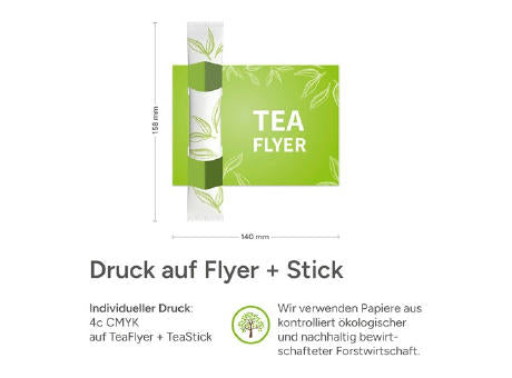 TeaFlyer inkl. 1 TeaStick "Individual"