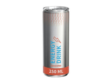 250 ml Energy Drink zuckerfrei - Body Label