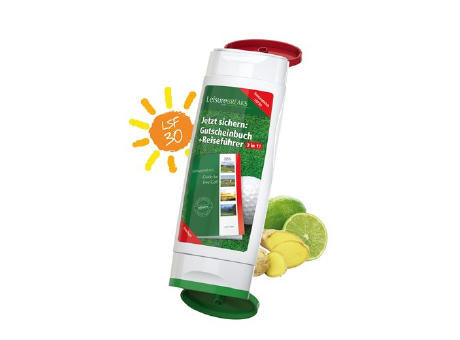DuoPack Sonnenmilch LSF 30 + Duschgel Ingwer-Limette (2 x 50 ml)