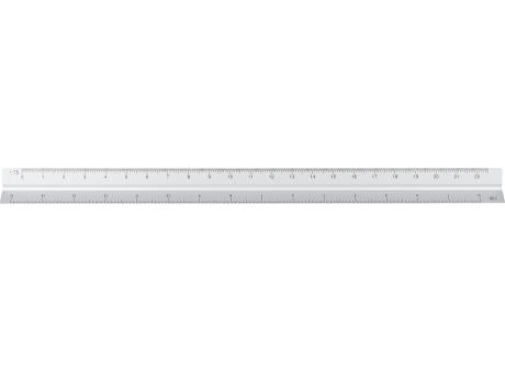 Aluminium-Dreiecklineal 30 cm Tavi