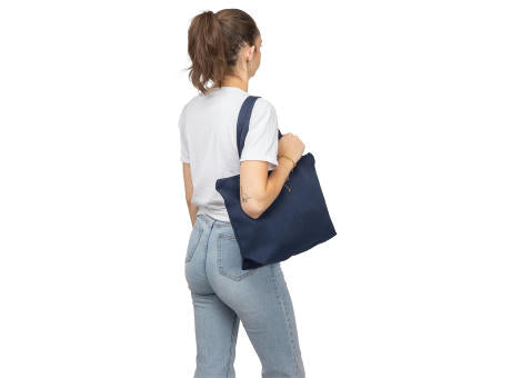 Tragetasche aus recyceltem Polycotton (330 g/m2) Malina