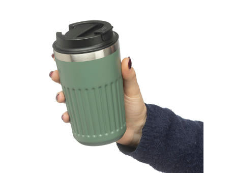 Recycelter Edelstahl-Reisebecher (400 ml) Chiara