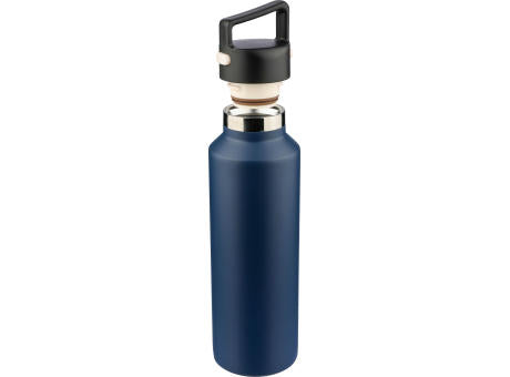 Recycelte doppelwandige Flasche aus Edelstahl 600 ml Mace