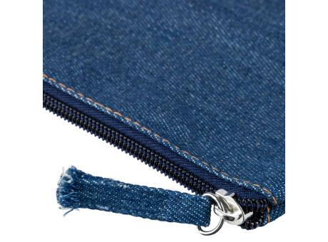 Kosmetiktasche aus recyceltem Denim Orin