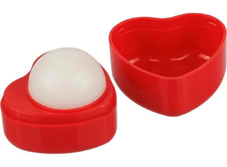 PP-Lippenbalsam-Dose in Herzform Ilja