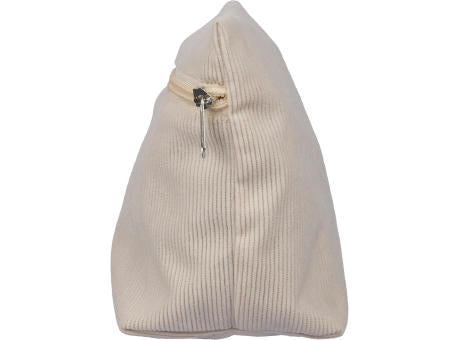 Kosmetiktasche aus Cord mit Reißverschluss Tia
