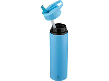 Recycelte Edelstahl-Trinkflasche (750 ml) Zeno