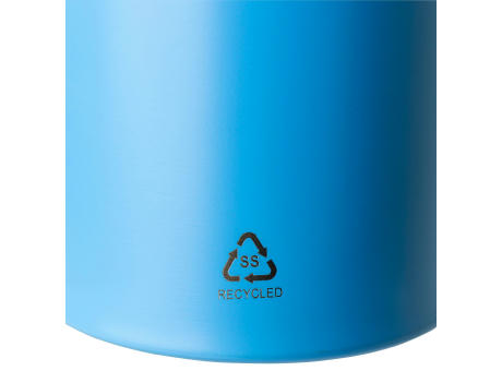 Recycelte Edelstahl-Trinkflasche (750 ml) Zeno