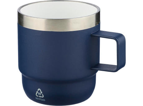 Recycelter Edelstahl-Becher mit doppelter Wand (180 ml) Lilia