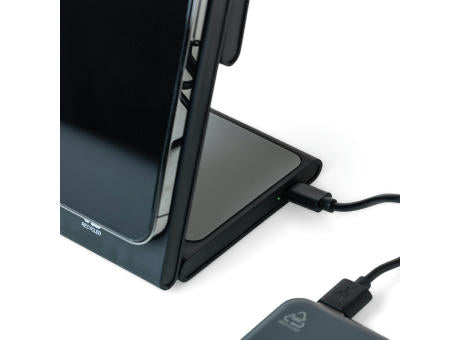 Recyceltes ABS 3-in-1 magnetisches kabelloses Ladegerät Valerio