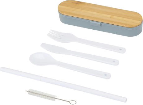 Runa Besteckset mit Bambusdeckel