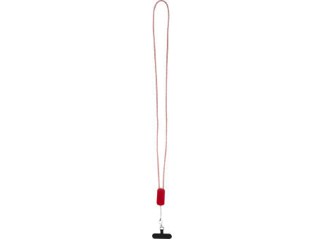 Anser Smartphone Lanyard aus recyceltem Kunststoff mit 27 W 5-in-1 integriertem Kabel