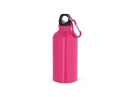 LANDSCAPE S. Aluminium-Sportflasche mit Karabiner 400 ml