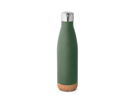 SOLBERG. Thermosflasche aus Edelstahl und Korkboden, 560 ml
