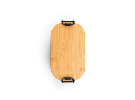 MAHLEB. Luftdichte PP-Box mit Bambusdeckel