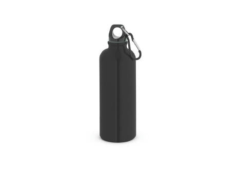 KELCE. Edelstahlflasche mit einwandiger Ausführung und Karabiner, 550 ml